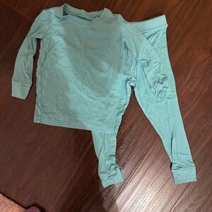 Little Sleepies Teal Pajama Set